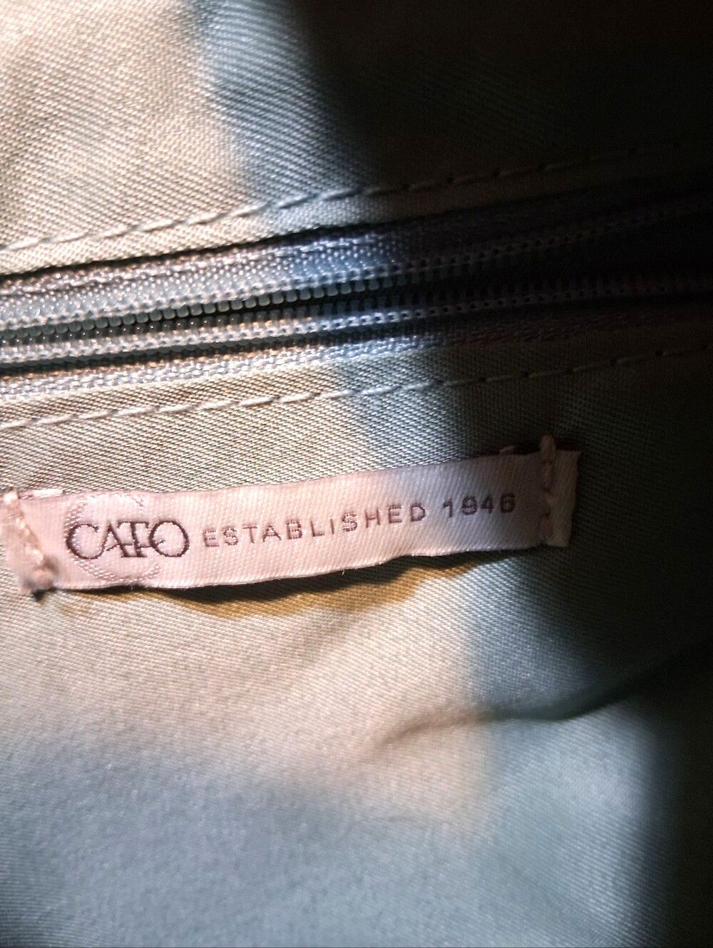 Cato Sage Green Croc Embossed Mini Satchel Crossbody Bag Top Handle Purse - Picture 2 of 12